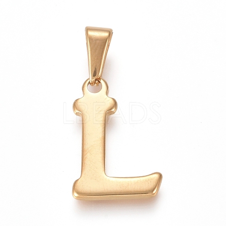 304 Stainless Steel Pendants STAS-F106-95G-L-01-1