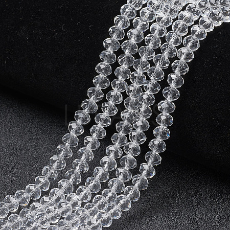 Glass Beads Strands EGLA-A044-T4mm-D19-1