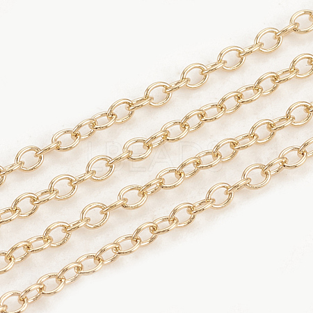 3.28 Feet Brass Cable Chains X-CHC-S003-12G-1