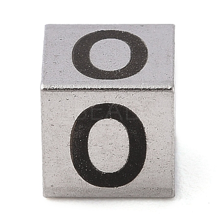 Tarnish Resistant 201 Stainless Steel European Beads STAS-M058-01O-P-1