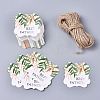 Floral Pattern Paper Gift Tags CDIS-K002-E10-1