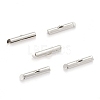Iron Slide On End Clasp Tubes LS-X-IFIN-R212-2.0cm-P-1