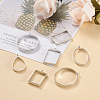 Alloy Open Back Bezel Big Pendants PALLOY-TA0001-26P-5