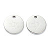 304 Stainless Steel Charms STAS-P280-09P-1