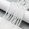 Transparent Electroplate Glass Beads Strands EGLA-A039-T4mm-A13-4
