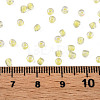 Glow in the Dark Luminous Transparent Glass Seed Beads SEED-YWC0001-01G-4