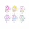 Transparent Acrylic Beads ACRC-S039-04-1