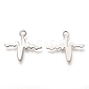 Non-Tarnish 201 Stainless Steel Charms STAS-C017-02P-2