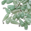 Natural Green Aventurine Pendants G-T081-12-1