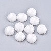 Natural White Jade Cabochons X-G-P393-R69-8MM-1