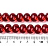 Transparent Electroplate Glass Beads Strands EGLA-N012-06A-4