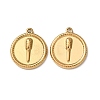304 Stainless Steel Pendants STAS-K331-01D-G-1