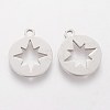 Non-Tarnish 201 Stainless Steel Charms STAS-S105-T059-2