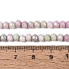 Ombre Effect Dyed Glass Beads Strands GLAA-C023-02-C23-4