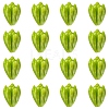 20Pcs Opaque Resin Flower Rose Beads RESI-YW0004-99G-1
