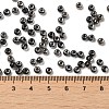 Transparent Inside Colours Glass Seed Beads SEED-H002-A-C229-4