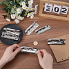 6Pcs 2 Styles Iron Stronge Binder Clips FIND-GF0006-56-3