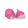 Transparent Acrylic Bead Caps PL551-C16-3