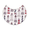 Printed Opaque  Acrylic Pendants FIND-K017-10B-1