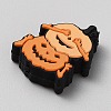 Halloween Themed Food Grade Eco-Friendly Silicone Focal Beads LS-SIL-CJC0012-04C-2