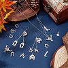 120Pcs 15 Styles Tibetan Style Alloy Pendants TIBE-PH0002-15-5