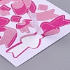 Bowknot Ribbon Pattern Decorative Labels Stickers DIY-L037-B08-2
