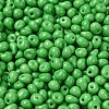 6/0 Opaque Baking Paint Glass Seed Beads SEED-M012-02A-06-3