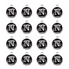 Platinum Plated Alloy Charms ENAM-S118-02N-P-2
