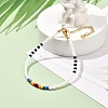 Glass Seed Beaded Bracelet for Girl Women BJEW-JB06883-01-2