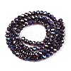 Electroplate Glass Beads Strands LS-EGLA-A044-T3mm-B15-3