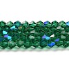 Transparent Electroplate Glass Beads Strands LS-EGLA-A039-T4mm-L10-1