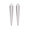 304 Stainless Steel Pendants STAS-T075-22A-P-1