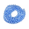 Transparent Glass Beads EGLA-A035-T10mm-D14-2