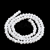 Electroplate Opaque Glass Beads Strands EGLA-A035-P4mm-A01-2