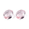 Transparent Acrylic Beads TACR-S154-18A-26-2