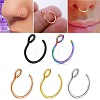 316 Surgical Stainless Steel Clip on Nose Rings WGA7223-07-2