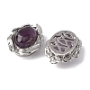 Natural Amethyst Oval Multi-Strand Links G-G207-02P-08-2