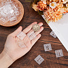 Transparent Plastic Card Holder ODIS-NB0001-37B-3