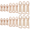 18Pcs 3 Styles Alloy Zipper Pull Tabs FIND-CY0001-83LG-1