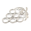 Rack Plating Brass Pendants Cabochon Settings KK-A217-05P-2