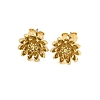Brass Micro Pave Cubic Zirconia Ear Studs EJEW-P283-01G-11-1