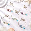 Glass Seed Beads Link Bracelets BJEW-MZ00152-1