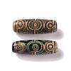 Tibetan Style dZi Beads TDZI-E004-12-4