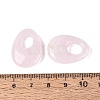 Natural Rose Quartz Pendants G-N361-06A-3