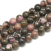 Natural Rhodonite Beads Strands G-S300-38-4mm-1