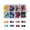 Natural Striped Agate/Banded Agate Beads G-JP0001-26A-1