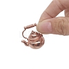 Alloy Miniature Teapot Ornaments BOTT-PW0001-161-3