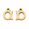 Ion Plating(IP) 304 Stainless Steel Pendants STAS-A045-04G-2