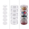 Plastic Bead Containers LS-C078Y-3