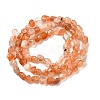 Natural Sunstone Beads Strands G-L608-A04-01-3